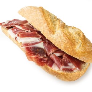 bocadillo jamon